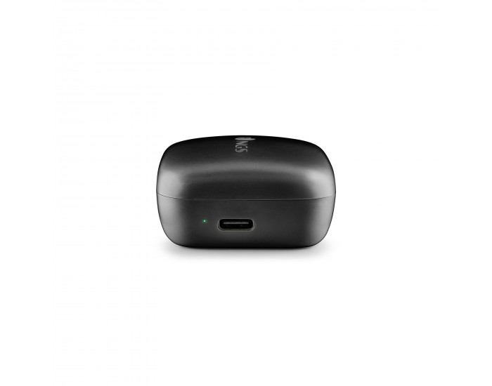 Слушалки NGS Artica Move, с Bluetooth, със зареждащ кейс, 101 dB, черни