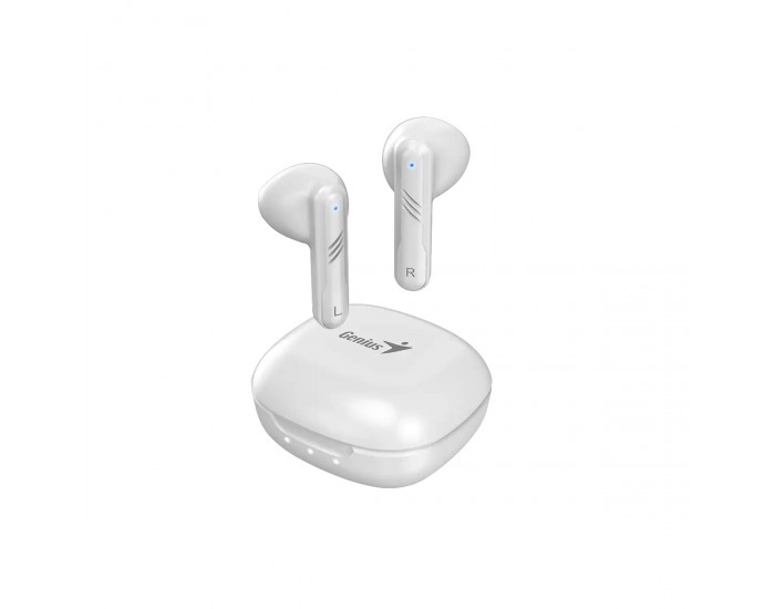 Слушалки Genius HS-M905BT, безжични, с Bluetooth, бели
