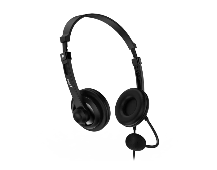 Слушалки Genius HS-230U, с кабел и микрофон, USB Type-C, 100 dB