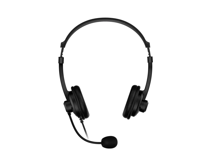 Слушалки Genius HS-230U, с кабел и микрофон, USB Type-C, 100 dB