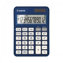 Настолен калкулатор Canon KS-125KB, 12-разряден, син - Офис аксесоари