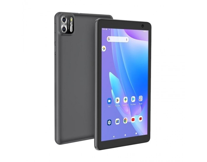 Таблет Pritom B8, 8'', Octa Core, 5G, 64 GB, 8 GB RAM, Android, 13, IPS, A523 Octa Core, предна камера 2 MP, сив