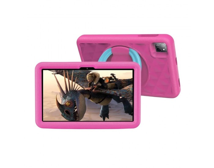 Таблет Vasoun P30HKIDS, 10'', Octa Core, 128 GB, 12 GB RAM, Android, T606 Octa core, задна камера 5 MP, предна камера 8 MP, розов