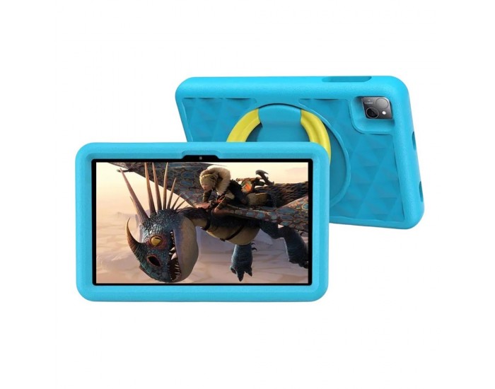 Таблет Vasoun P30HKIDS, 10'', Octa Core, 128 GB, 12 GB RAM, Android, T606 Octa core, задна камера 5 MP, предна камера 8 MP, син