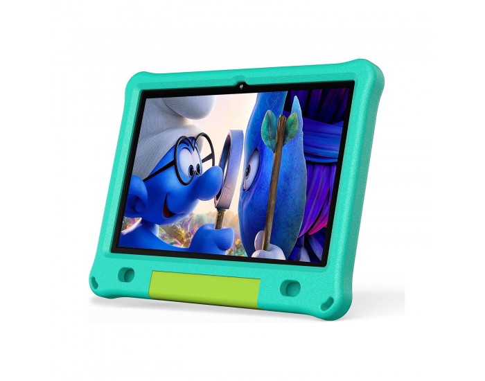 Таблет Pritom E10 Kids, 10.1'', IPS WXGA, 32 GB, 3 GB RAM, Android 15, задна камера 8 MP, син