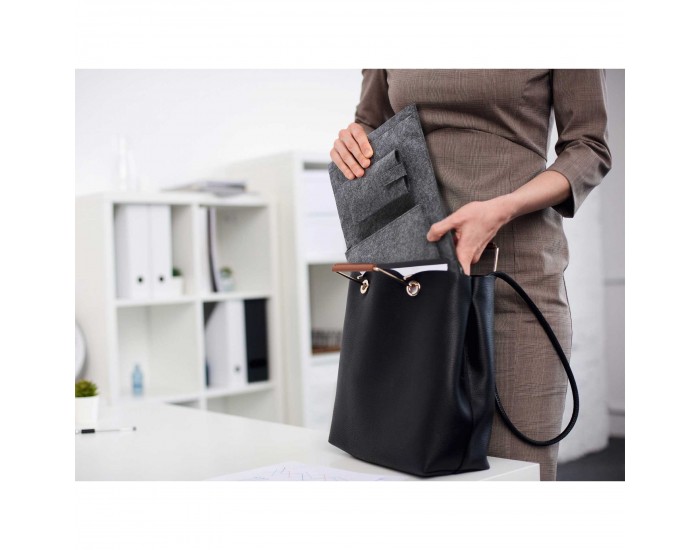 Калъф за лаптоп или таблет Durable Effect Multibag, 16.4'', филц