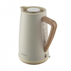 Електрическа кана за вода Sencor SWK 2717YG, 2250 W, 1.7 L, бяла - Електроуреди