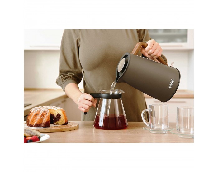 Електрическа кана за вода Sencor SWK 2727MB, 2250 W, 1.7 L, черна
