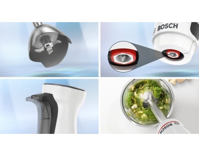 Пасатор Bosch ErgoMaster MSM4W220, серия 4, 600 W, бял