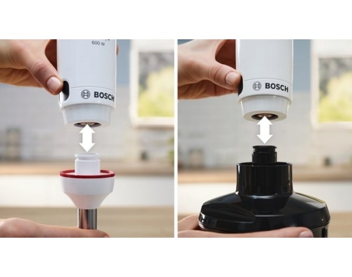Пасатор Bosch ErgoMaster MSM4W220, серия 4, 600 W, бял