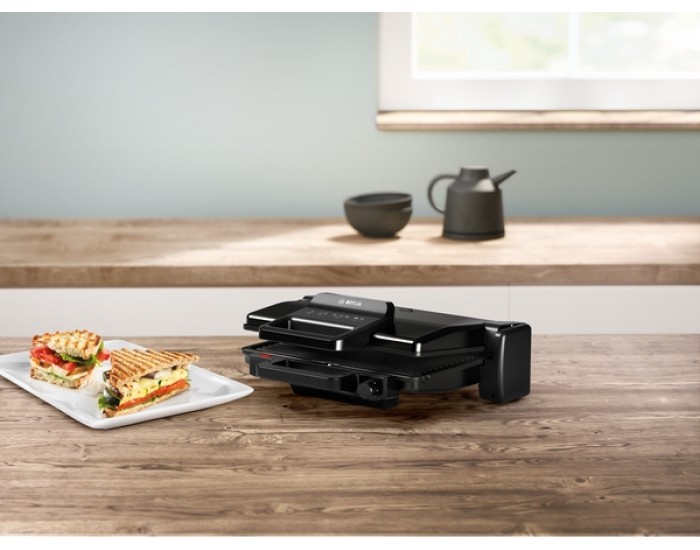 Грил Bosch TCG3323, 2000 W, черен
