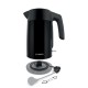 Електрическа кана за вода Bosch TWK7L463, 1.7 L, 2400 W, черна