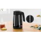 Електрическа кана за вода Bosch TWK7L463, 1.7 L, 2400 W, черна