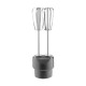 Пасатор Sencor SHB 5601GR-EUE3, ръчен, 4 в 1, 1200 W, зелен