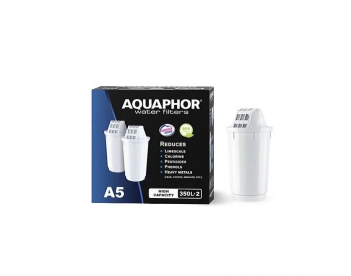 Филтър за вода Aquaphor А5, 350 L, 2 броя