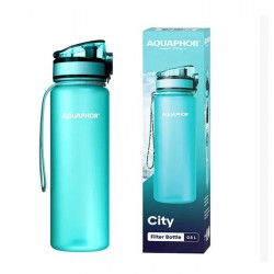 Бутилка Aquaphor City, филтрираща, тританова, 500 ml, мента - Aquaphor