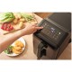 Уред за здравословно готвене Sencor Air Fryer SFR 1250BK, 2 х 5.8 L, 3000 W, черен