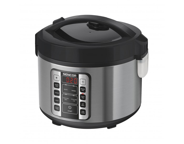 Оризоварка Sencor SRM 3151BK, 1.5 L, 700 W, с 11 програми