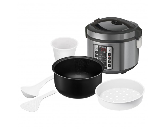 Оризоварка Sencor SRM 3151BK, 1.5 L, 700 W, с 11 програми