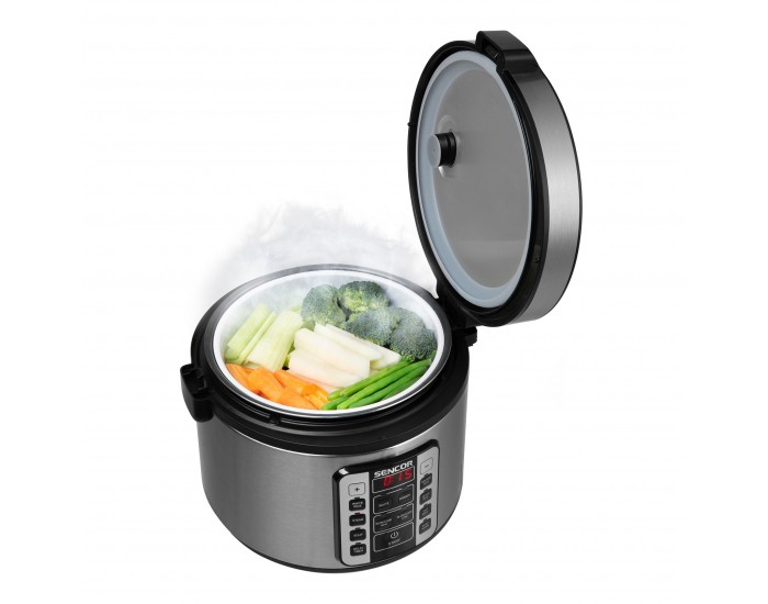 Оризоварка Sencor SRM 3151BK, 1.5 L, 700 W, с 11 програми