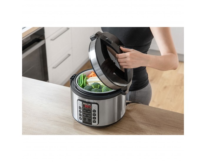 Оризоварка Sencor SRM 3151BK, 1.5 L, 700 W, с 11 програми