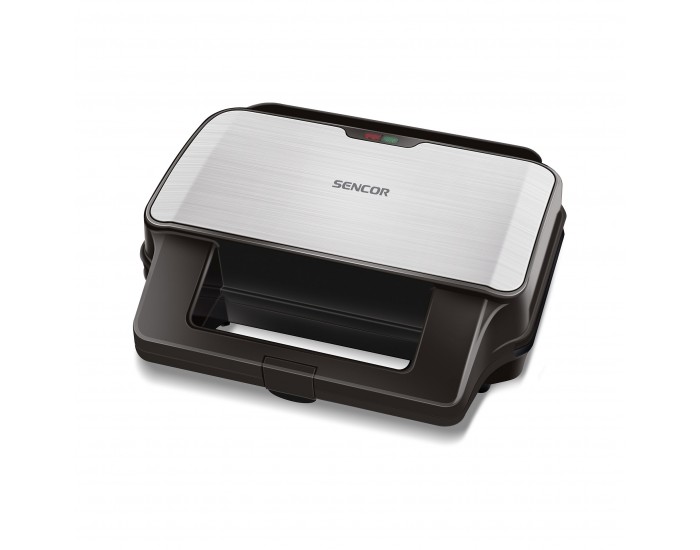 Сандвич грил преса Sencor SSM 9940SS, 4 в 1, 900 W, инокс