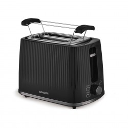 Тостер Sencor STS 7511BK, с 2 отвора, 7 степени, 930 W, черен - Електроуреди