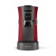 Кафе машина Senseo Select Deep CSA230/91, червена