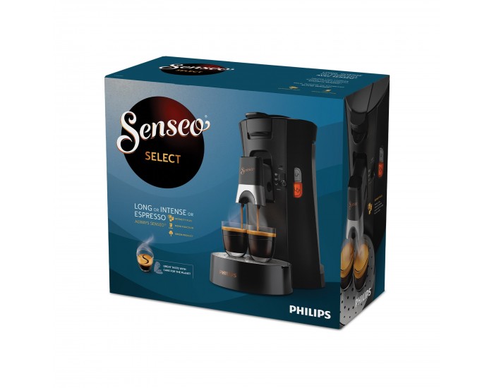 Кафе машина Senseo Select CSA240/61, черна