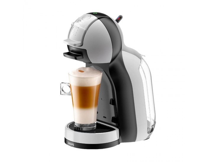 Кафе машина Krups Mini Me KP123B10, автоматична, за капсули Nescafe Dolce Gusto, 1500 W, сива