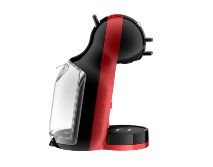 Кафе машина Krups Mini Me KP123H10, автоматична, за капсули Nescafe Dolce Gusto, 1500 W, червено-черна