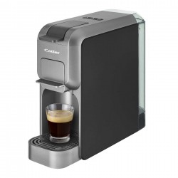 Кафе машина Catler ES700, за капсули Dolce Gusto, Nespresso, Caffissimo, 1350 W, налягане на помпата 15 бара, черно-сребриста - Електроуреди