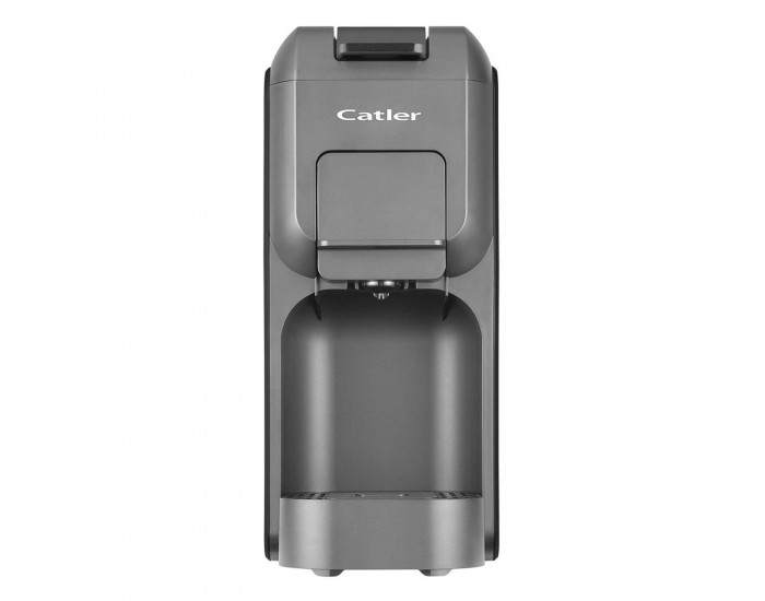 Кафе машина Catler ES700, за капсули Dolce Gusto, Nespresso, Caffissimo, 1350 W, налягане на помпата 15 бара, черно-сребриста