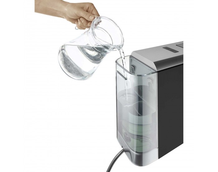 Кафе машина Catler ES700, за капсули Dolce Gusto, Nespresso, Caffissimo, 1350 W, налягане на помпата 15 бара, черно-сребриста