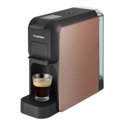 Кафе машина Catler ES701, за капсули Dolce Gusto, Nespresso, Caffissimo, 1350 W, налягане на помпата 15 бара, кафява - Електроуреди