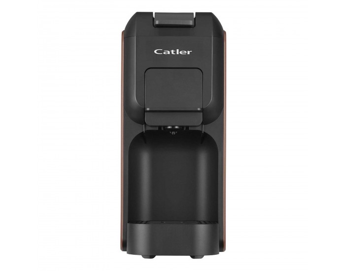 Кафе машина Catler ES701, за капсули Dolce Gusto, Nespresso, Caffissimo, 1350 W, налягане на помпата 15 бара, кафява