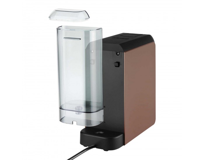 Кафе машина Catler ES701, за капсули Dolce Gusto, Nespresso, Caffissimo, 1350 W, налягане на помпата 15 бара, кафява
