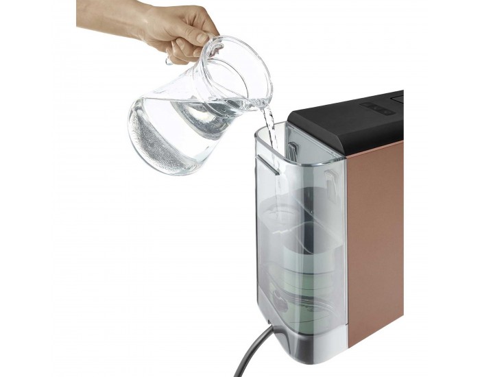 Кафе машина Catler ES701, за капсули Dolce Gusto, Nespresso, Caffissimo, 1350 W, налягане на помпата 15 бара, кафява