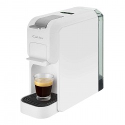 Кафе машина Catler ES702, за капсули Dolce Gusto, Nespresso, Caffissimo, 1350 W, налягане на помпата 15 бара, бяла - Електроуреди