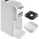 Кафе машина Catler ES702, за капсули Dolce Gusto, Nespresso, Caffissimo, 1350 W, налягане на помпата 15 бара, бяла
