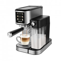 Кафе машина Sencor SES 4910SS, 20 бара, 1350 W, с контейнер за мляко - Кафемашини, Кафеавтомати, Кафе и Капсули