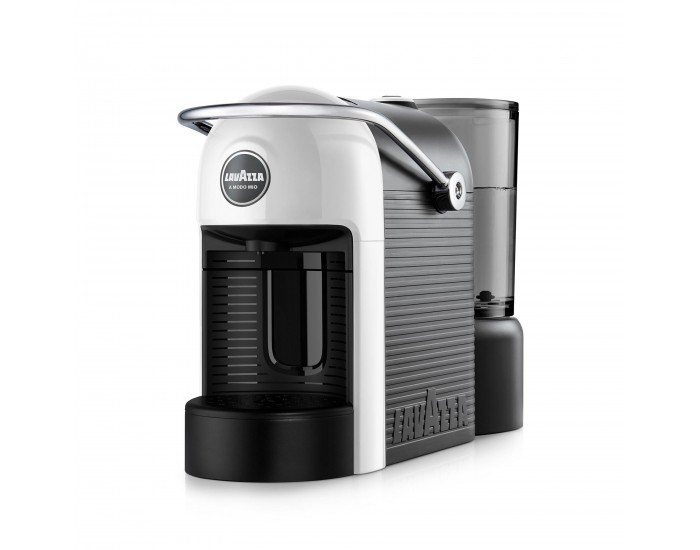 Кафе машина Lavazza A Modo Mio Jolie Evo, 220-240 V, 1250 W, налягане на помпата 10 бара, бяла