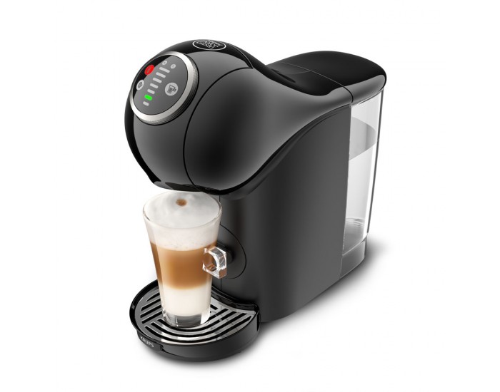 Кафе машина Krups Dolce Gusto Genio S Plus KP340810, 1500 W, налягане на помпата 15 бара, черна