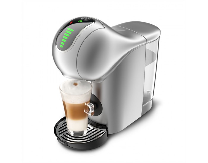 Кафе машина Krups Dolce Gusto Genio S Touch KP440E10, 1500 W, налягане на помпата 15 бара, сребриста