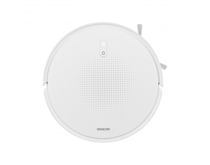 Прахосмукачка робот Sencor SRV 7485WH, със станция, бяла