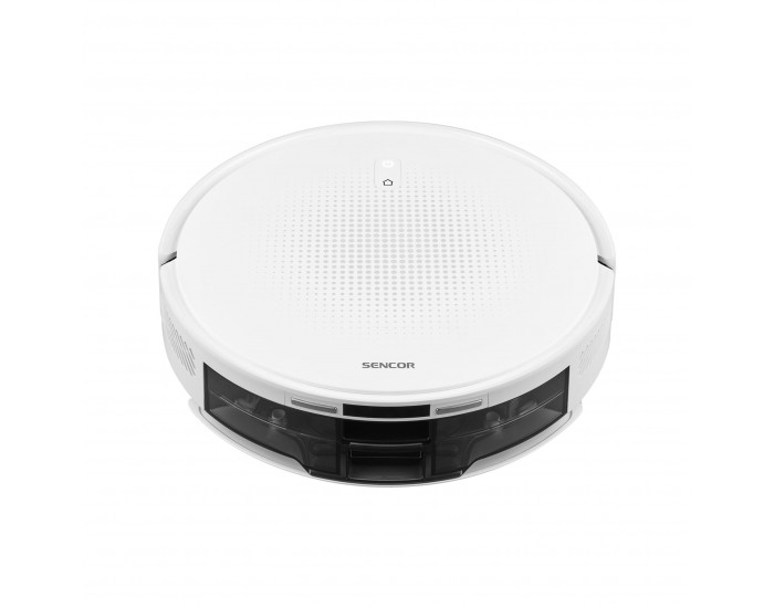 Прахосмукачка робот Sencor SRV 7485WH, със станция, бяла