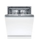 Съдомиялна машина Bosch SMH4HVX14E, за вграждане, серия 4, за 14 комплекта, 60 cm