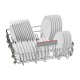 Съдомиялна машина Bosch SMH4HVX14E, за вграждане, серия 4, за 14 комплекта, 60 cm