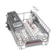 Съдомиялна машина Bosch SPV4EKX17E, за вграждане, серия 4, за 10 комплекта, 45 cm