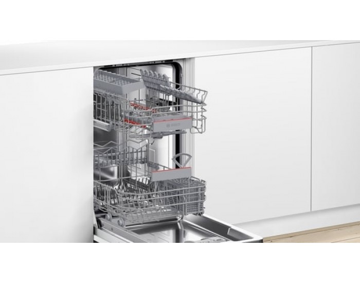 Съдомиялна машина Bosch SPV4EKX17E, за вграждане, серия 4, за 10 комплекта, 45 cm